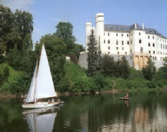 Kasteel Orlik aan de Moldau, slechts 18 km 