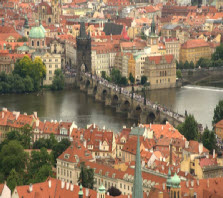 Praag met de Moldau op slechts 70 km, 50 autominuten